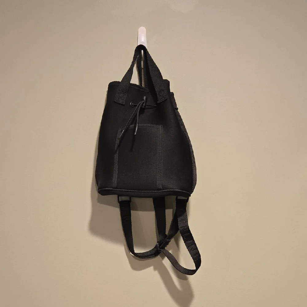 Offline By Aerie Neoprene Backpack, Black - Picture 1 of 9